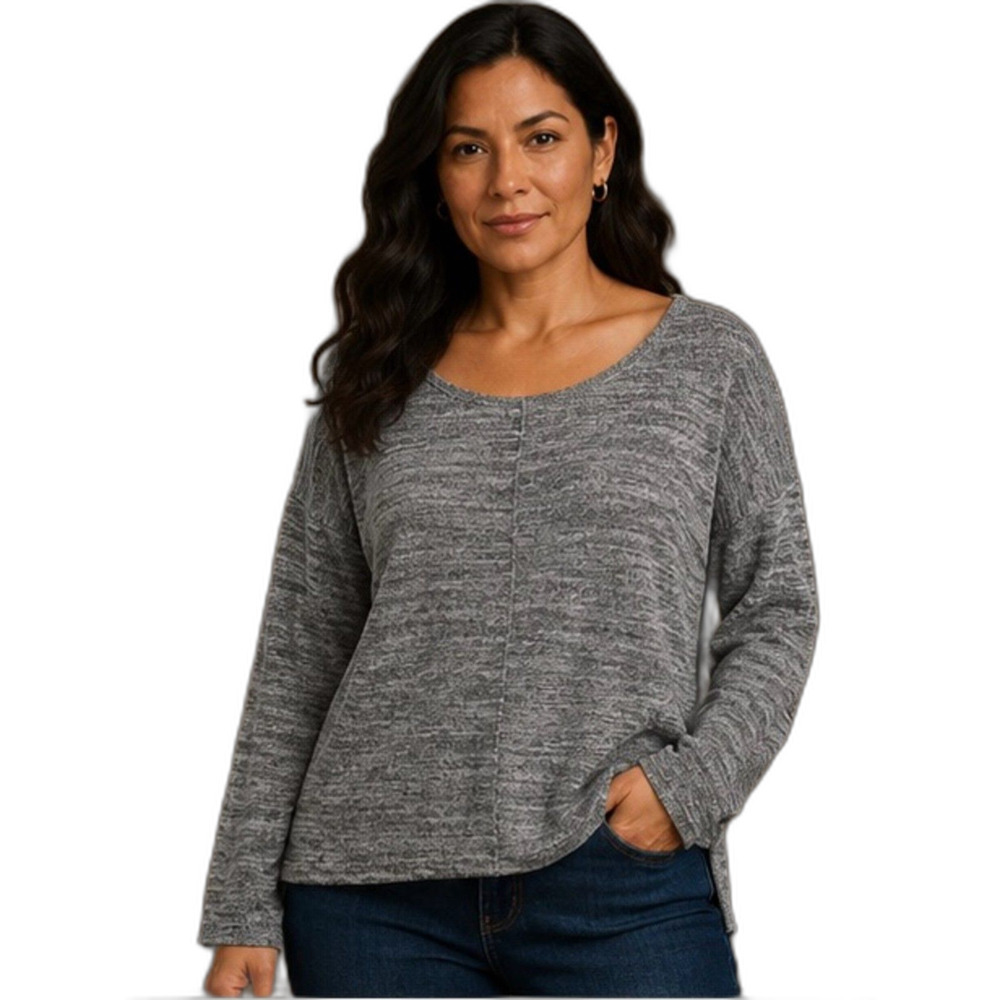 Old Navy Heather Gray Knit lightweight Top - Size XL